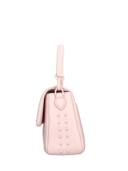 Borsa Frivolous in pelle e borchie LA CARRIE | 141P-BA-113-TBLROSA